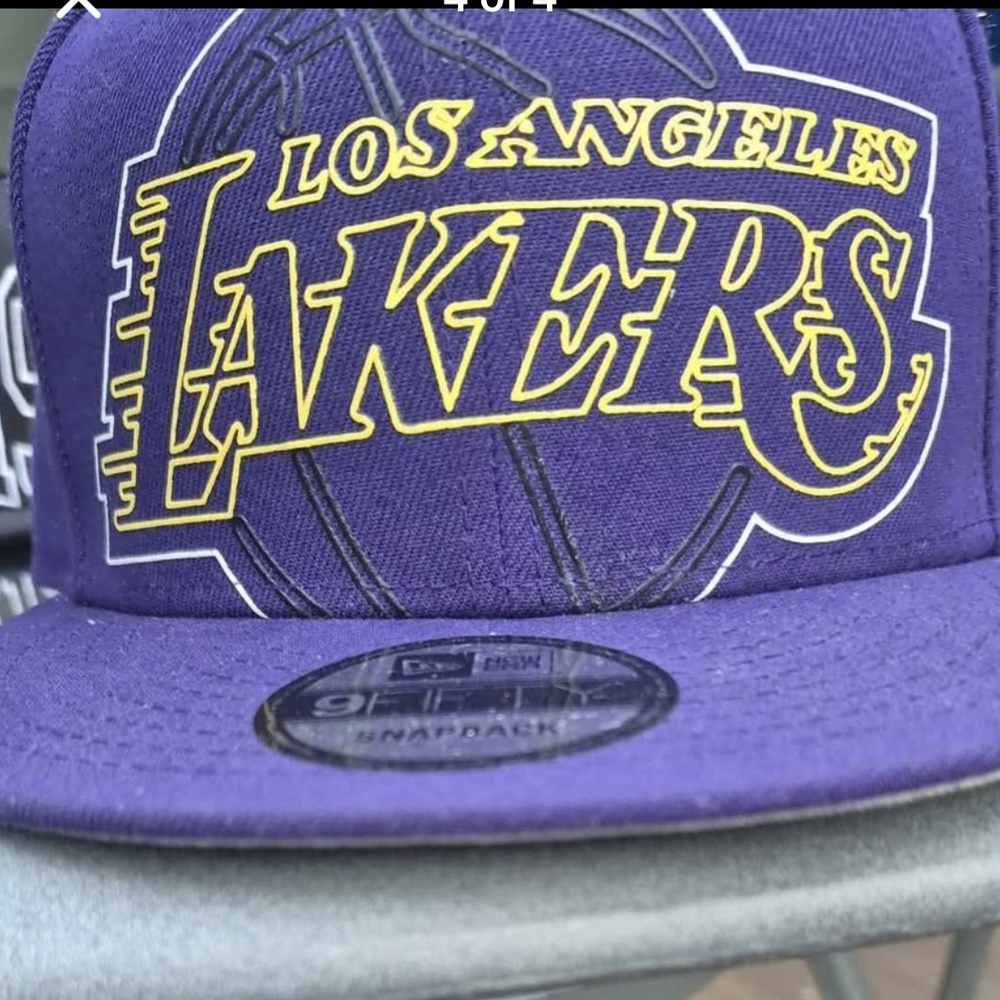 New Era Purple Los Angeles Lakers Cap